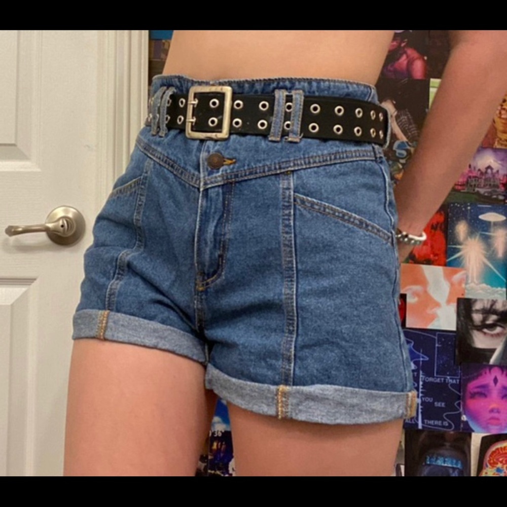 High Waisted Denim Jeans